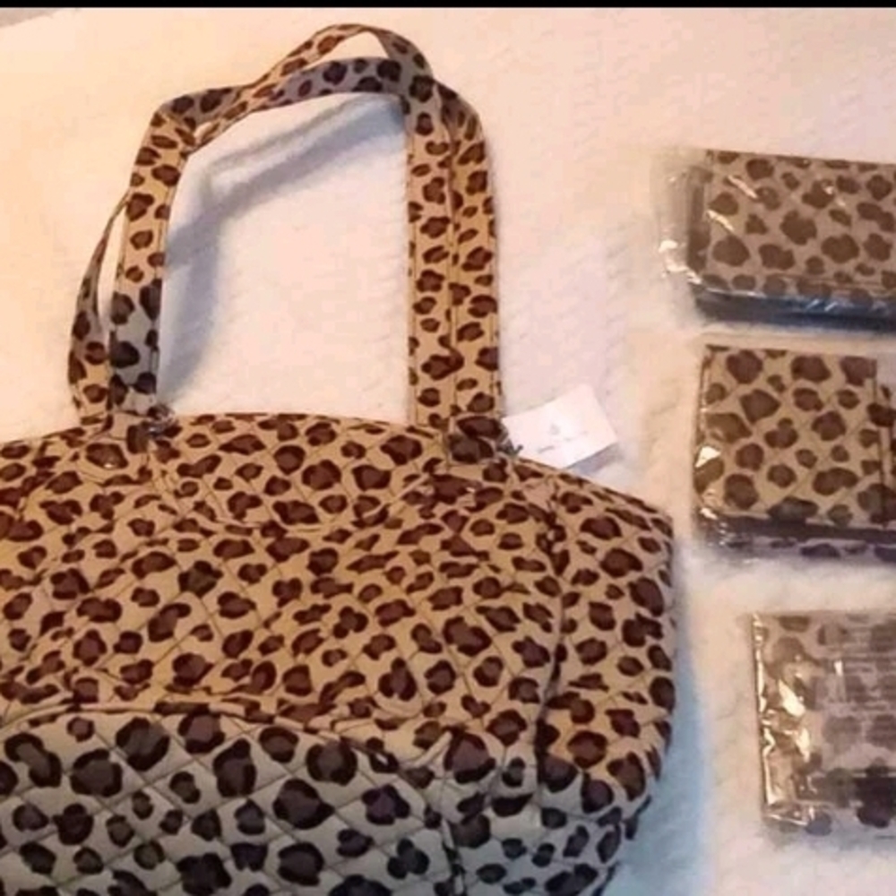 Vera Bradley Leopard Print Bundle